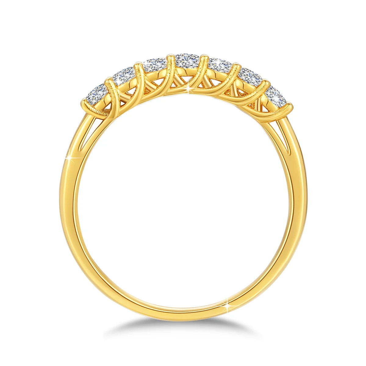 18K Wedding Band Ring