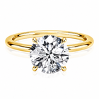 14K Solitaire L’Amante Ring