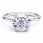 14K Solitaire L’Amante Ring