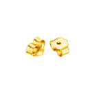 Round 14K Solitaire Pendant & Earring Stud Set