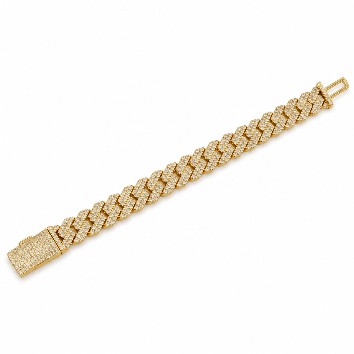 Half Time Star of the Show Cuban Bracelet