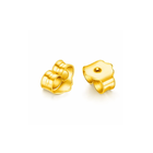 14K L’Amante Solitaire Stud Earrings