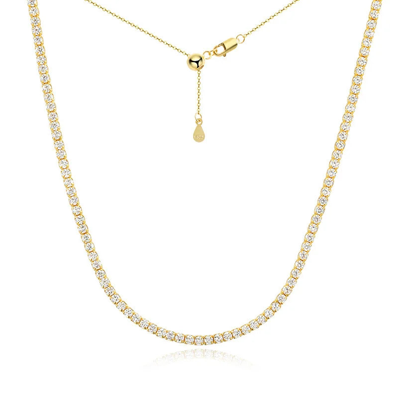 MineForever Lasting Delicate Tennis  Necklace