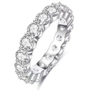 MineForever lasting Platinum Finish eternity band ~0.8ct  ~ 5ct