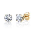 Earring Studs with Friction Backs